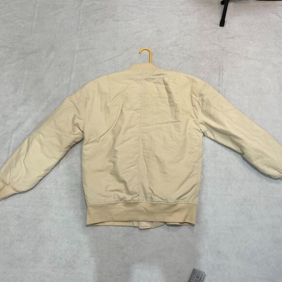 Florence by Mills Oversize Quilted Bomber Jacket Whitecap Grey XS NWT - Picture 5 of 16